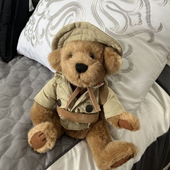 NEW Jungle Joes's Safari Friends Jungle Joe 12" Plush Teddy Bear with Ba… - Picture 2 of 5